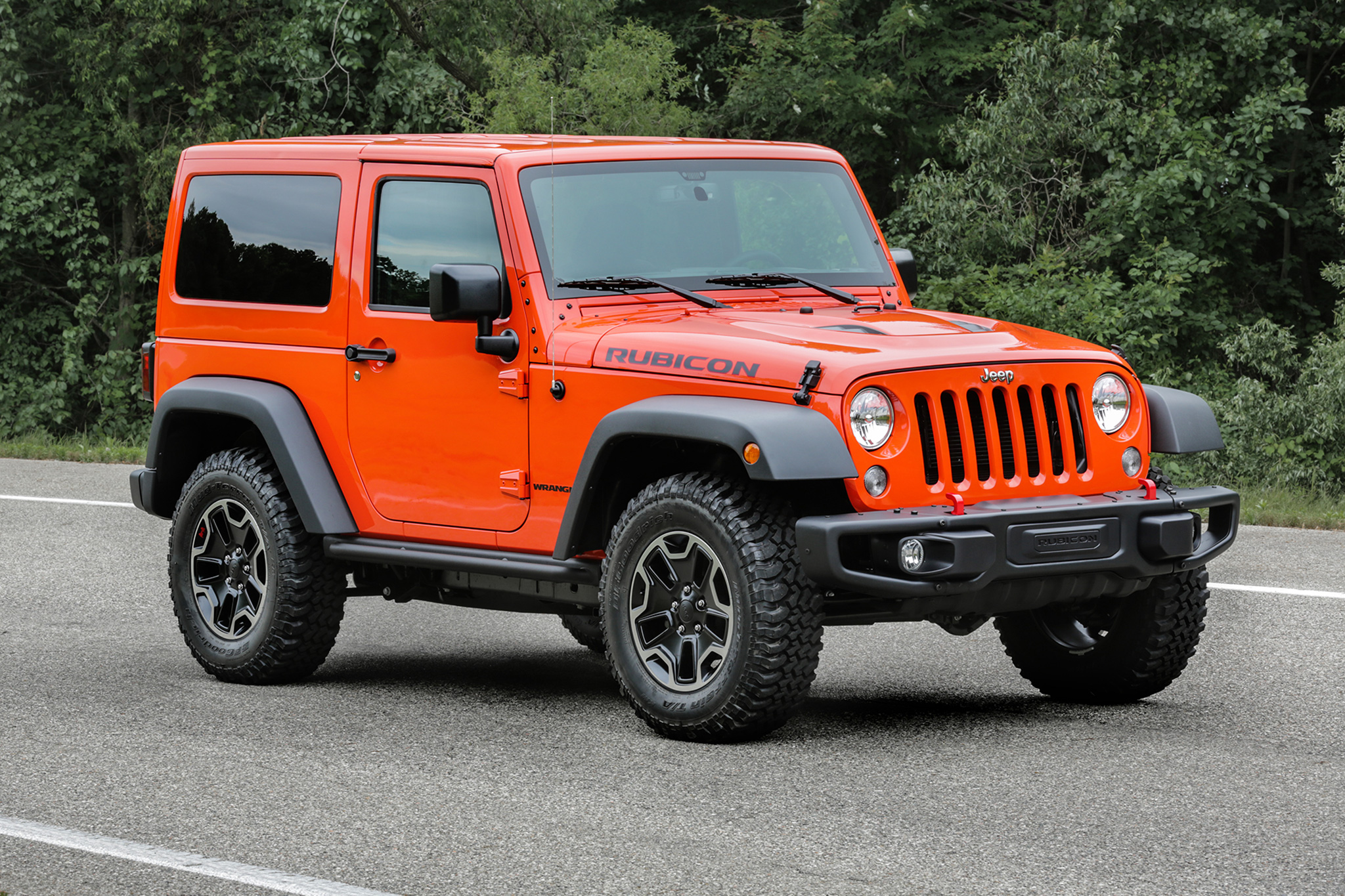 Jeep To Send Off Wrangler Jk With Six Special Edition Variants For 2017 Jeep Wrangler Rubicon Hard Rock Front Three Quarter